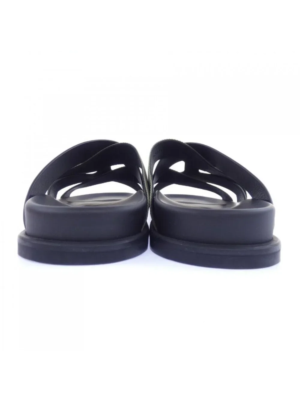 Hermes Casimir Sandals Black